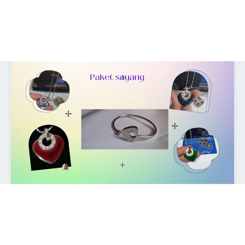 Gelang kesehatan cinta paket