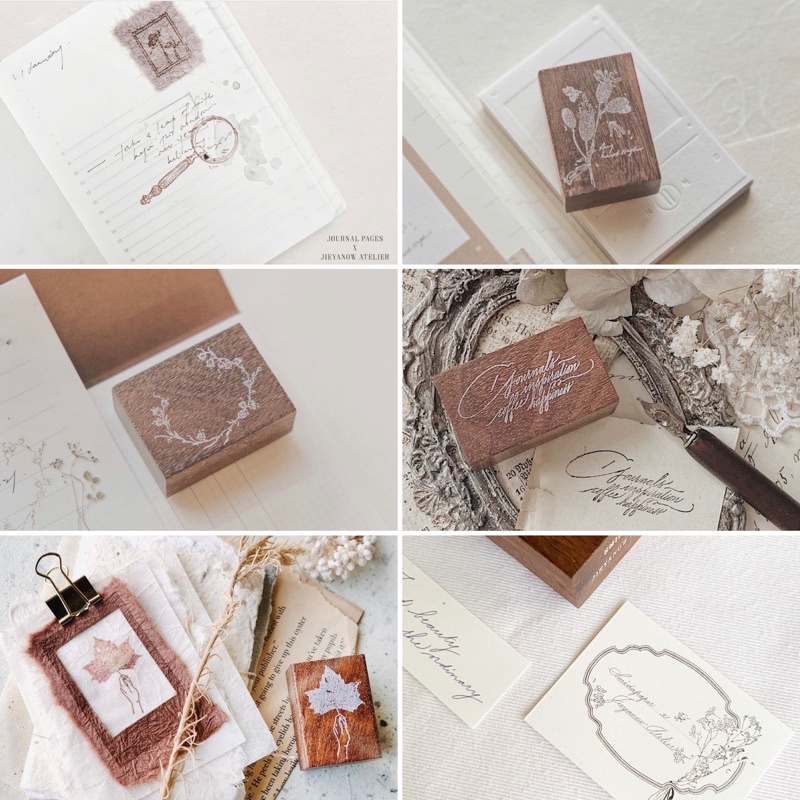 

Jieyanow Atelier Rubber Stamp