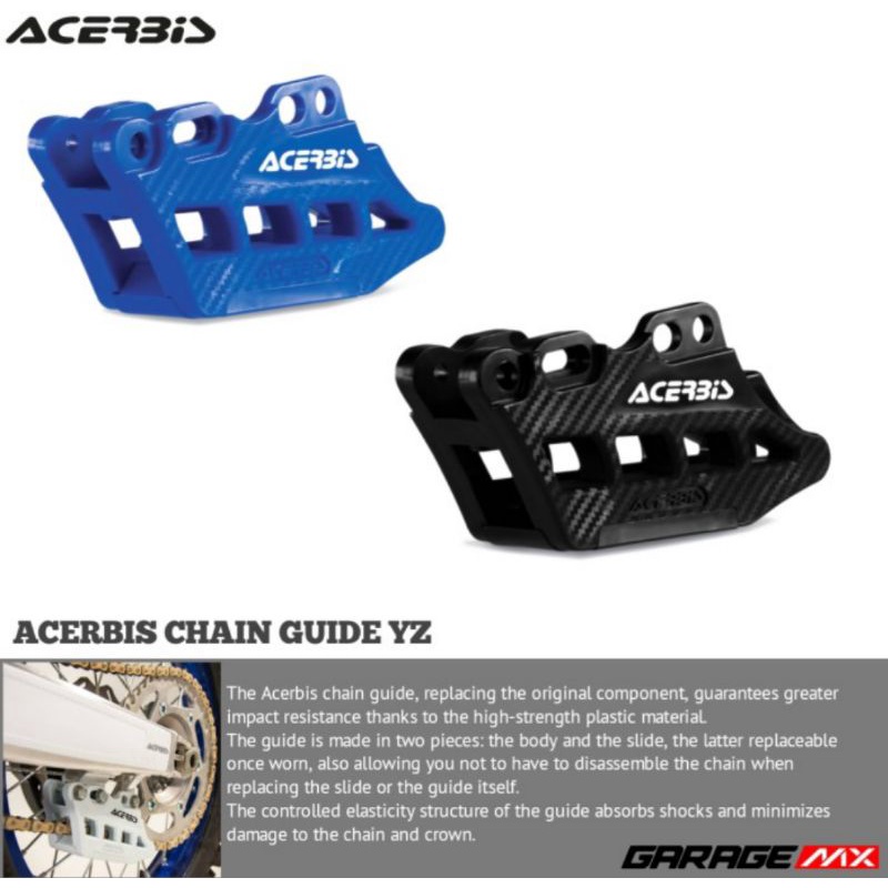 CHAIN GUIDE ACERBIS YZ . TENSIONER RANTAI ACERBIS YZ