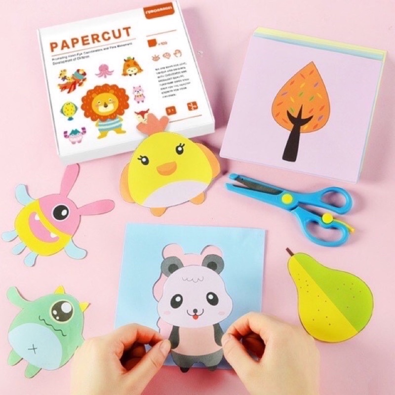 DIY Origami Paper Cut Activity Toys