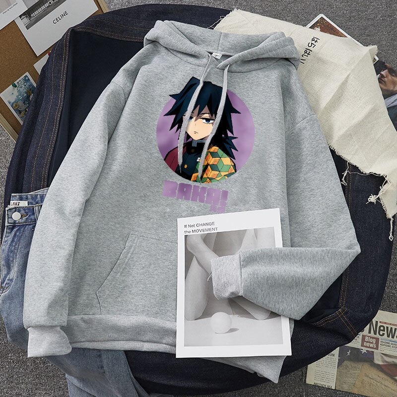 Sweater Hoodie Anime BAKA II BAKA Anime Jumper Hoodie II Sweter Oblong Topi Sz M - XL ( Pria &amp; Wanita / Anak &amp; Dewasa )