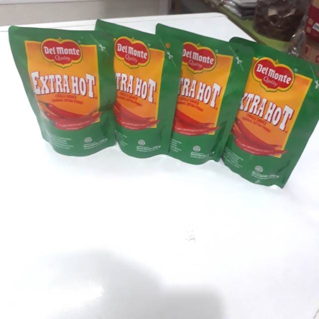 

Delmonte extra hot kemasan 200gr