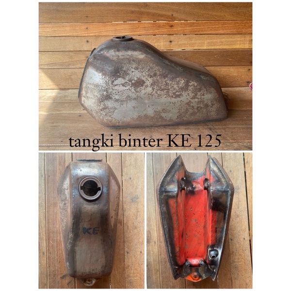 tengki trail klasik binter KE 125 jadul