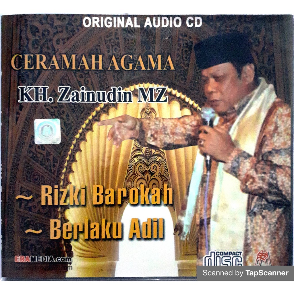 Ceramah Agama KH. Zainudin MZ Rizki Barokah | CD Original