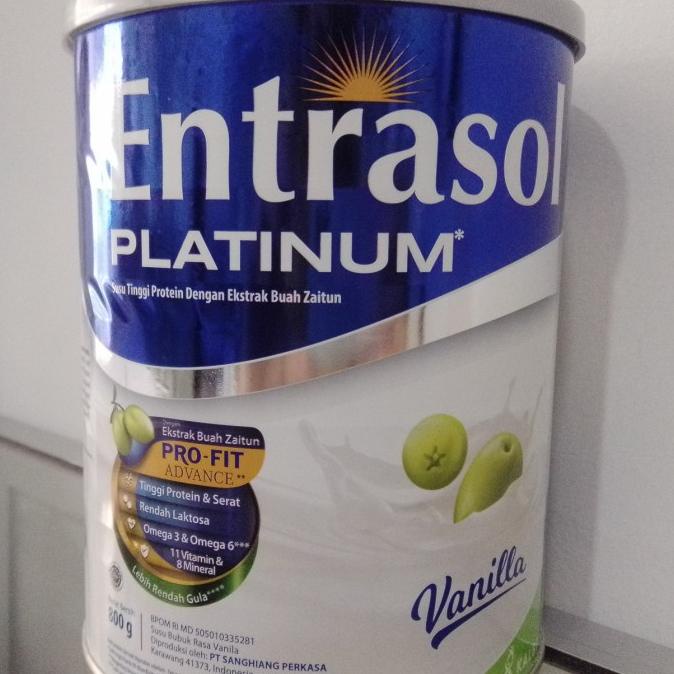 

[COD] Entrasol Platinum Vanilla 800gr [COD]