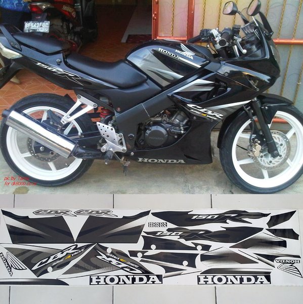 Striping Cbr Old 150 Hitam