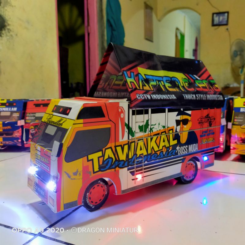 miniatur truk oleng new tawakal terbaru