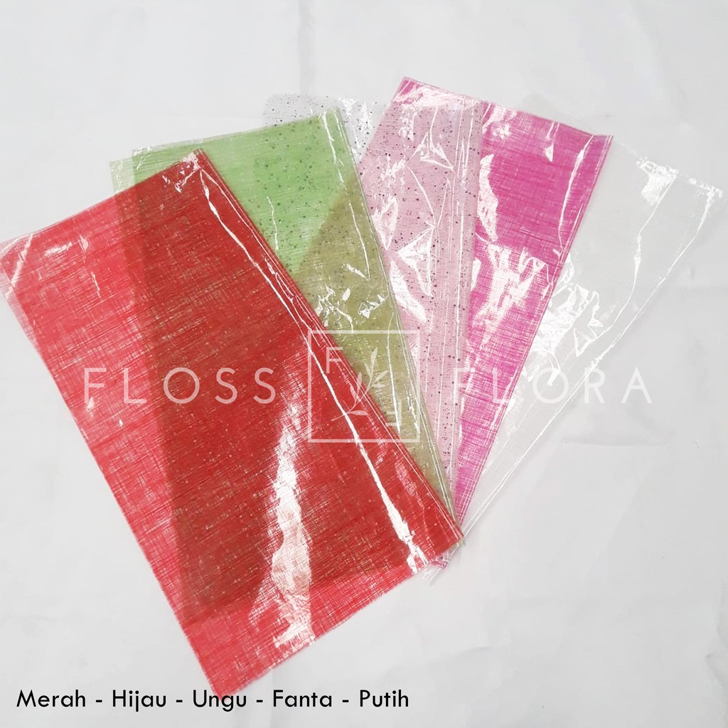 

Bungkus Kado / OPP Motif Serat (Isi 5Pcs)