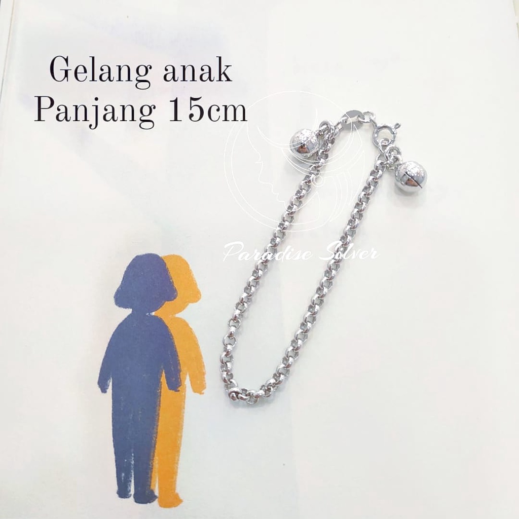 Gelang Anak/Bayi Perak 925 Import