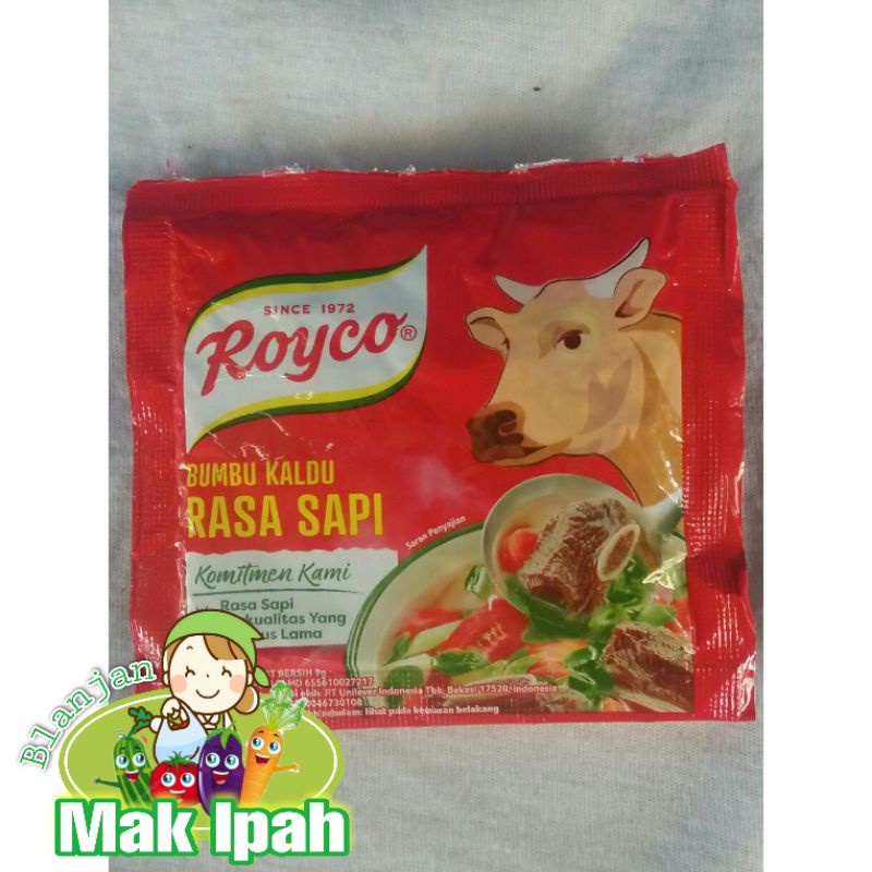 

Mak ipah ROYCO AYAM/SAPI/3bji harga dua ribu/27 gram