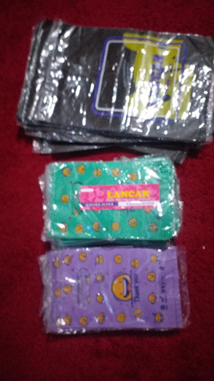 3 Pack Oval 25x36 Kantong Plastik / Kresek Teddy Bear