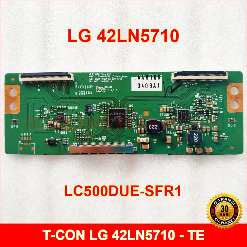 T-Con Tv Led LG 42LN5710 - 42LN5710 TE - 6870C-0452A - Tcon TV 42 inch