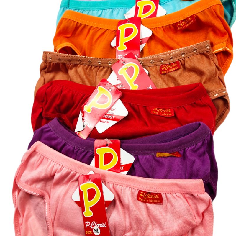 Undies celana dalam CD daleman wanita cewek perempuan dewasa remaja p. clarisi size M L XL XXL murah