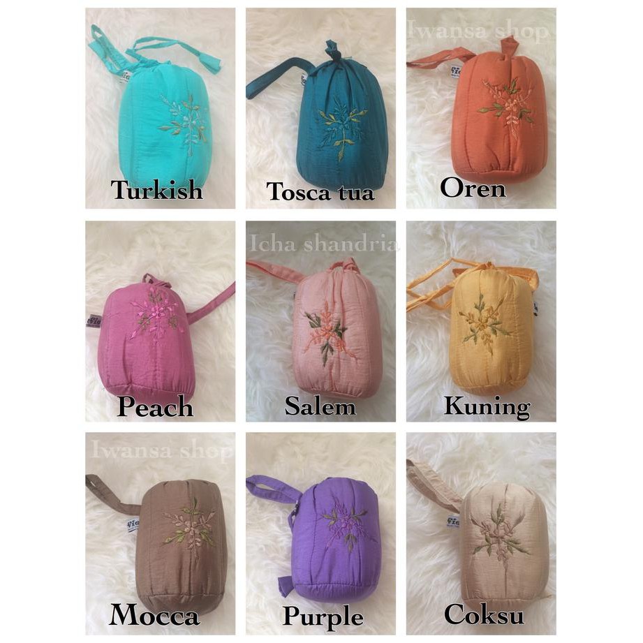 Cuci Gudang Mukena Loufie Terusan Parasut Adem