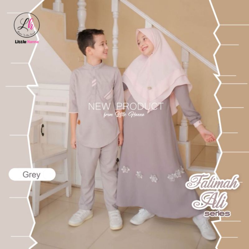 Gamis fatimah dan Ali Series by Little Hanna