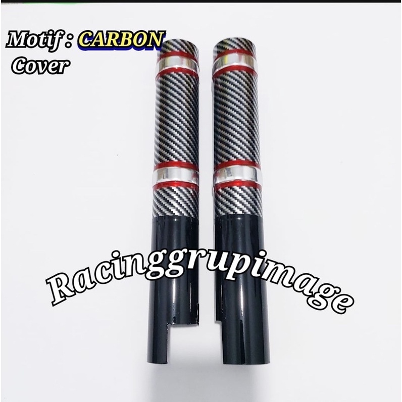 paket cover shok shock CARBON depan Mio z Mio gt Mio m3 mio Fino Mio j Mio soul Mio sporty/small