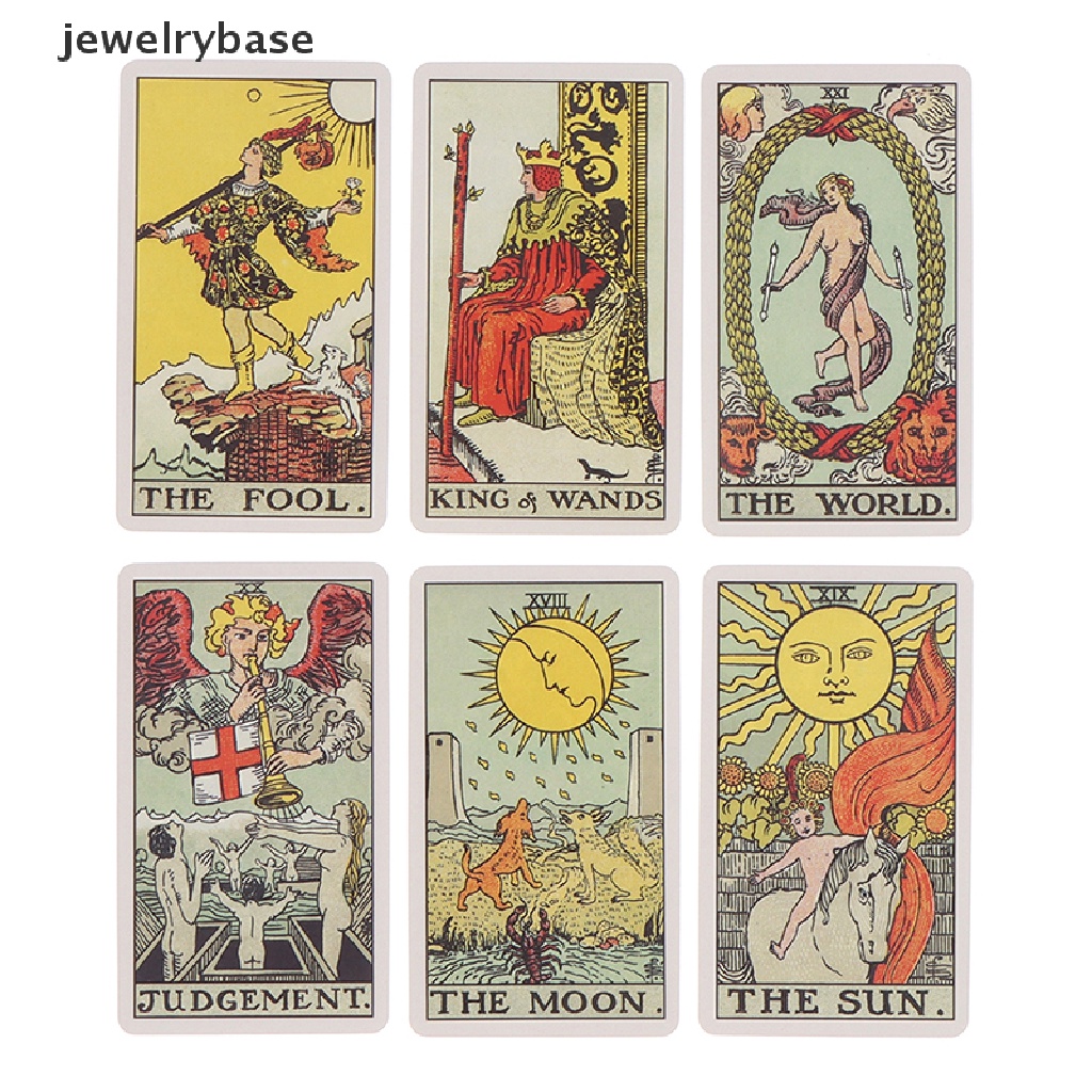 (jewelrybase) Kartu Tarot 1909 Rider Waite Smith