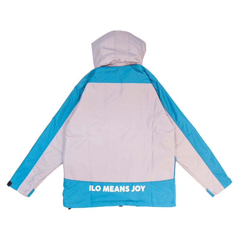 Ilomeansjoy Outdoor Jacket Duo Tone - Biru