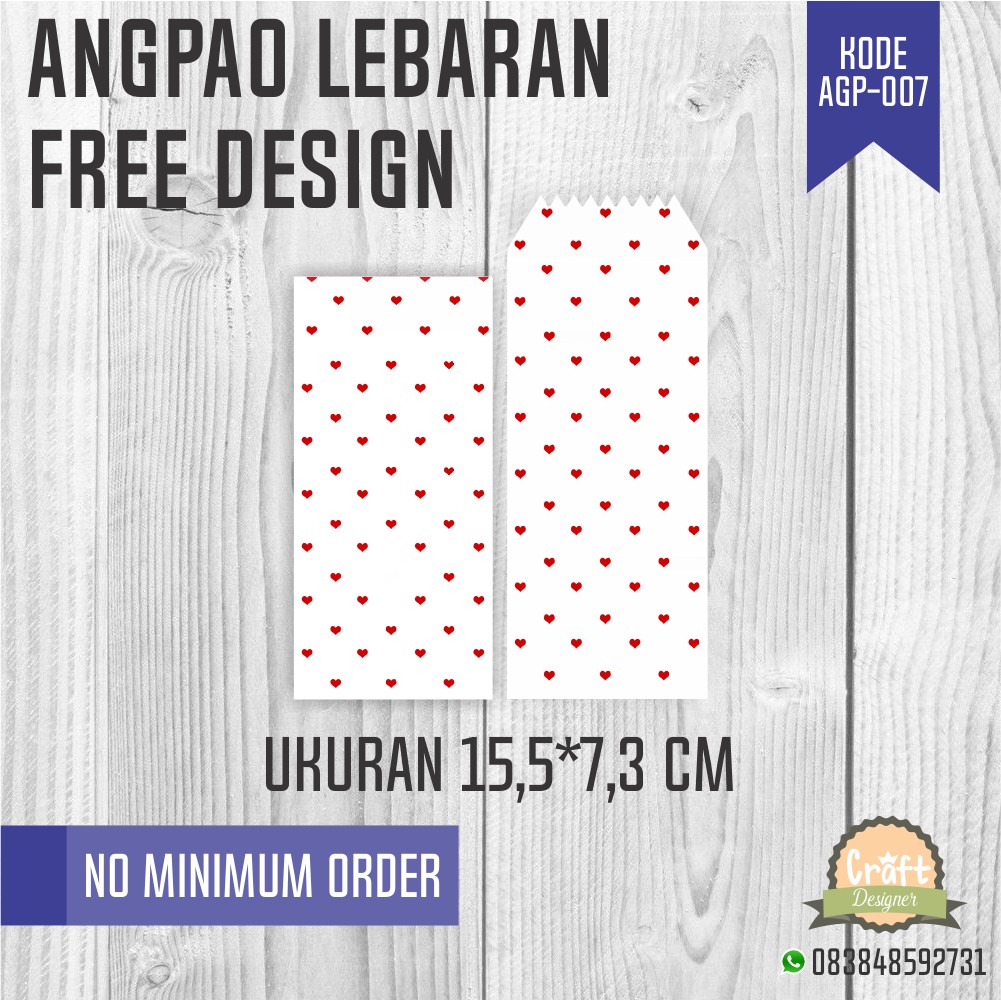 

Amplop Angpao Lebaran Murah Custom Design 007