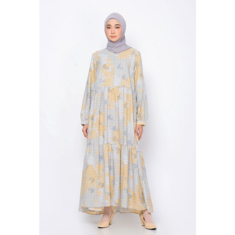 BIA x Isel Fricella - Picky Gray Dress - Edisi Denmark - Sarimbit, Size S