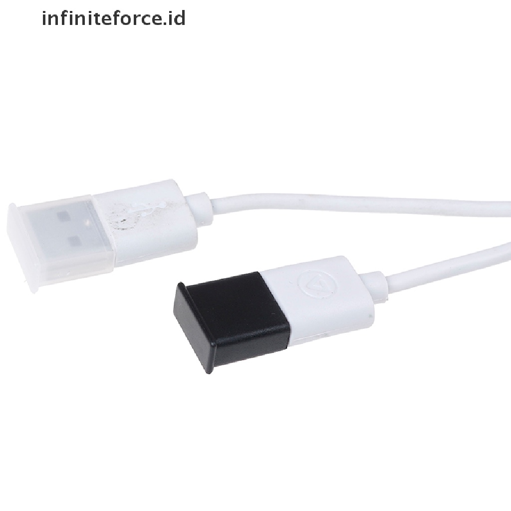 (Infiniteforce.Id) 10pcs / Set Tutup Plug Usb Male Ke Male Bahan Plastik Anti Debu