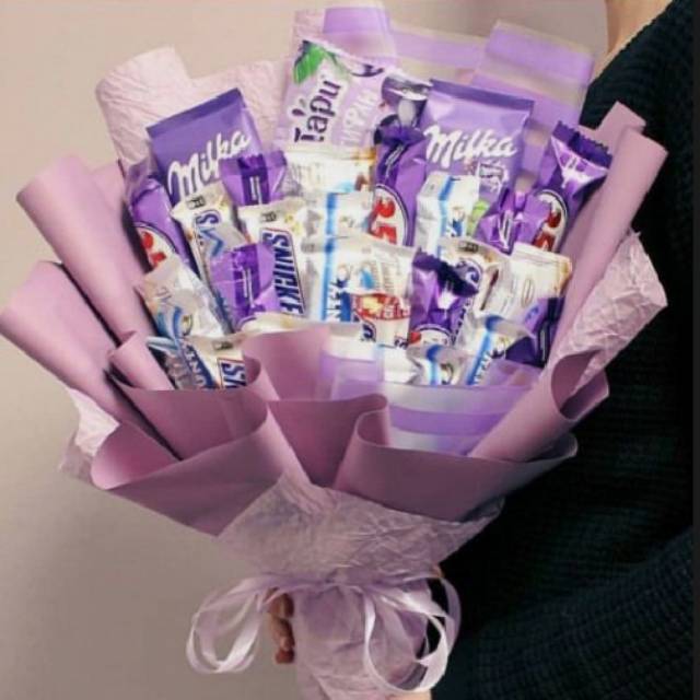 Buket snack/buket wisuda/buket ukuran besar 150K