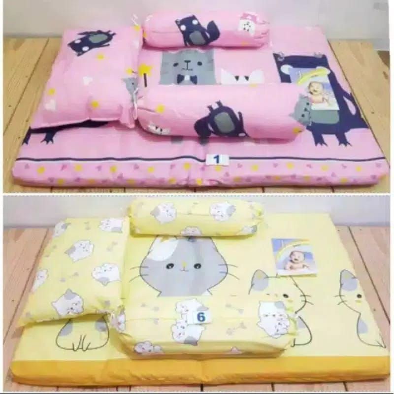 1 Set kasur bayi JESSI/Kasur bayi murah berkualitas/Matras bayi /tempat tidur bayi bagus1-Yelow