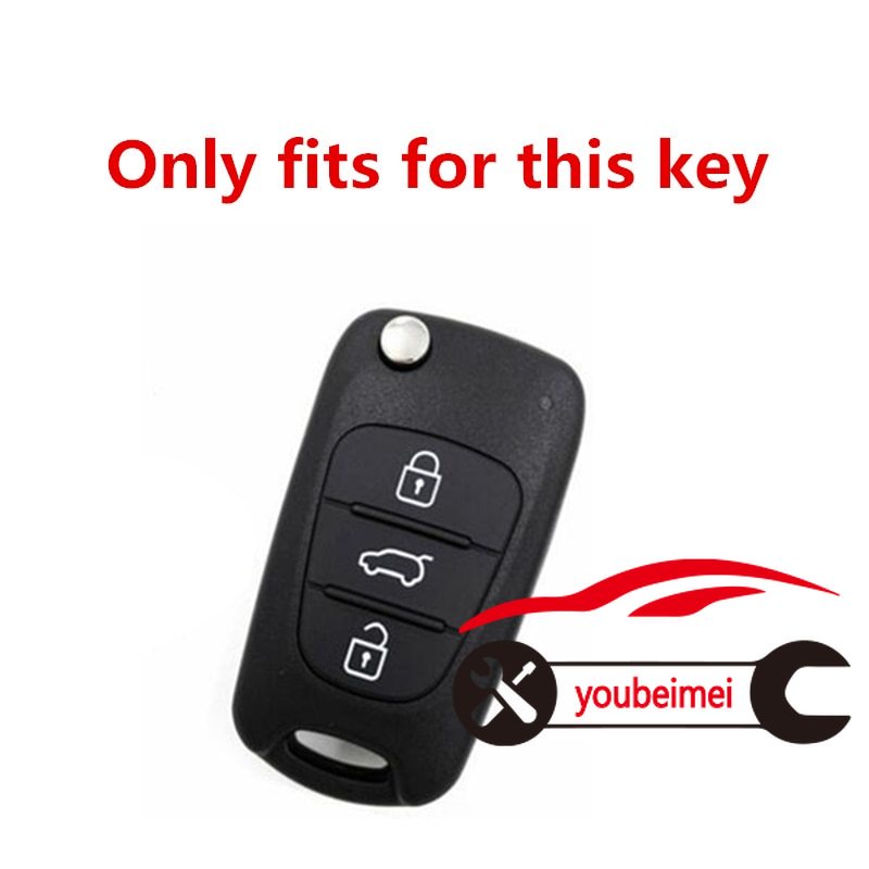 1pc Case Cover Kunci Mobil Bahan TPU Untuk Hyundai i20 i30 ix35 Creta Solaris Elantra Accent Kia Ceed K2 K5