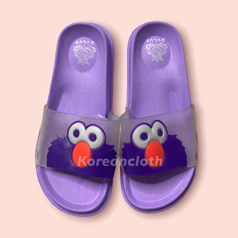 sandal slop elmo wanita perempuan remaja dulux 307 size 36-40