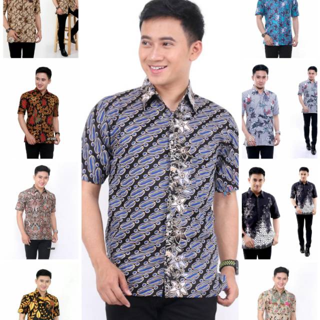 Batik Kondangan Hem batik motiv pekalongan,fashion pria, fashion cowok, baju kantor  ,hem kekinian#