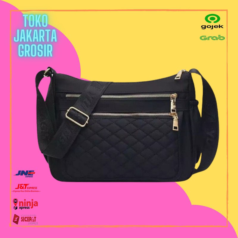 TAS SELEMPANG WANITA PEREMPUAN IBU MAMA CEWEK TALI PANJANG MURAH JUALAN PEDAGANG FELICIA