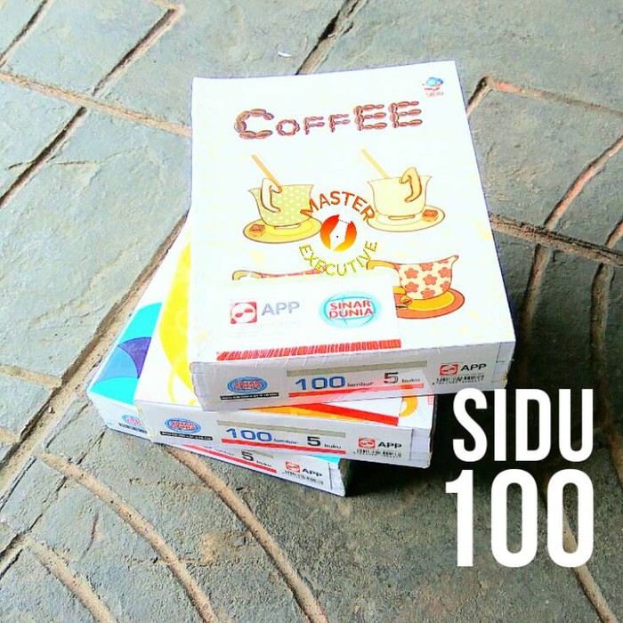 

Buku Tulis Sekolah Sinar Dunia SIDU100 - 1 Pak isi 5 Buku (Gambar Cover Random)