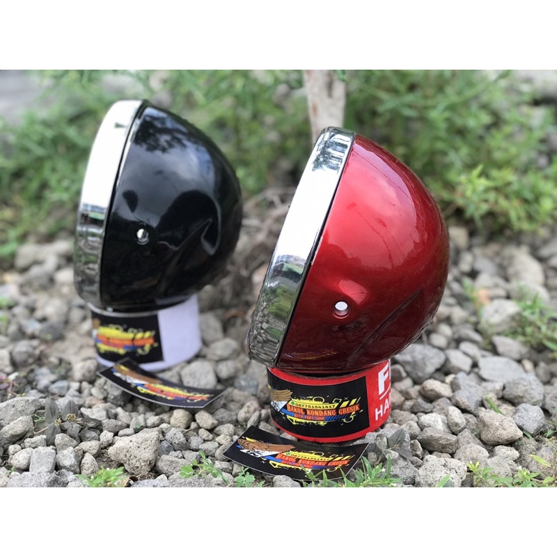 batok lampu depan cb100/125 import kualitas mirip original pnp cb gl mp tiger