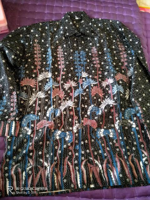 Batik Couple Keluarga Sania Ruffle Ori Ndoro Jowi Dnt