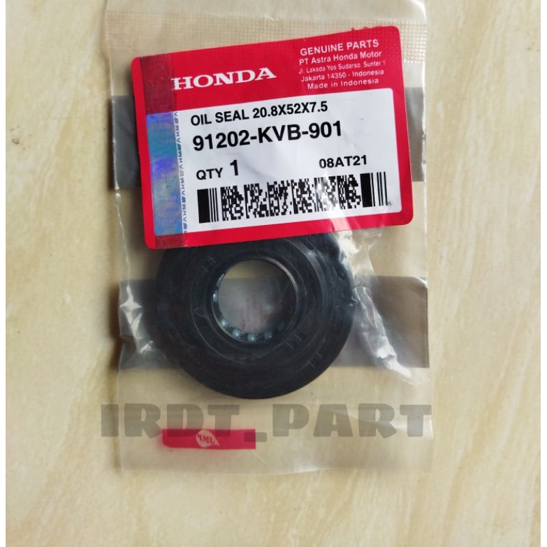 Seal kruk as, karet kruk as honda matic injection 2013-2014 scoopy, beat, vario karbu, KVB