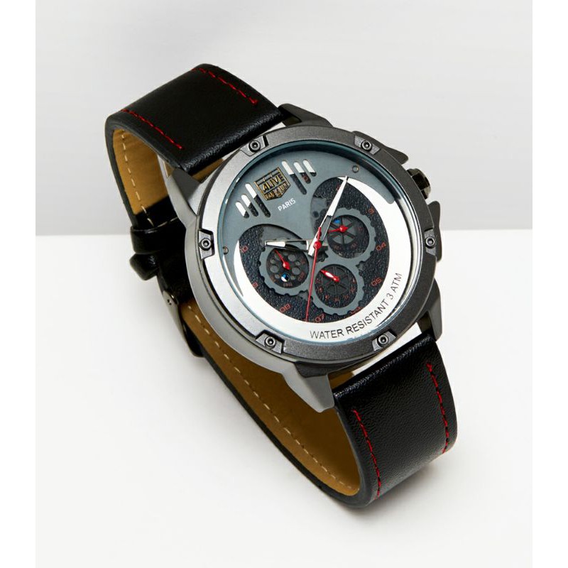 JAM TANGAN PRIA HUMPHREY BLACK ALIVE SHOPIE MARTIN PARIS PROMO TERBARU 2021