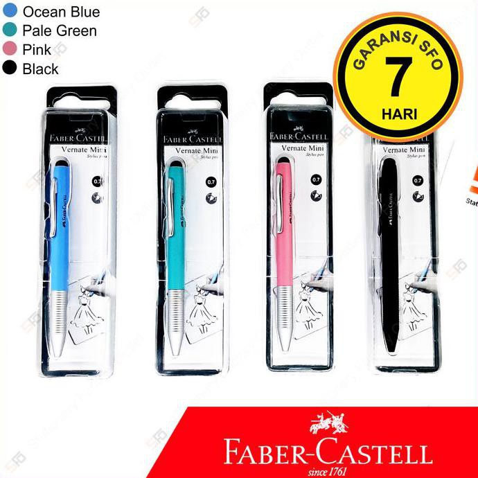 

Silahkan Order] Pen Stylus Faber Castell Vernate Mini 0.7Mm ( Vernate Ii ) - Pale Green