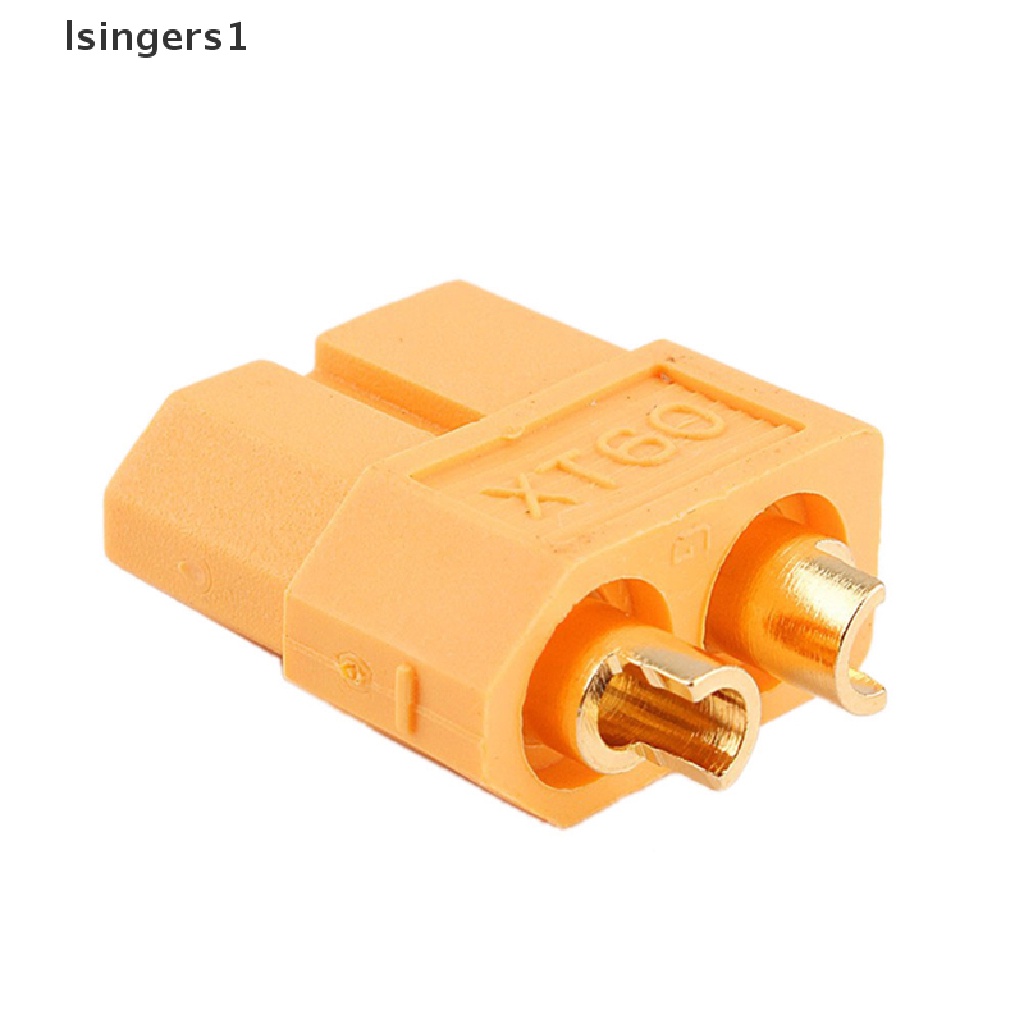 (lsingers1) 1 / 5 / 10 Pasang Konektor Plug XT60 Male Female Untuk Baterai Lipo RC