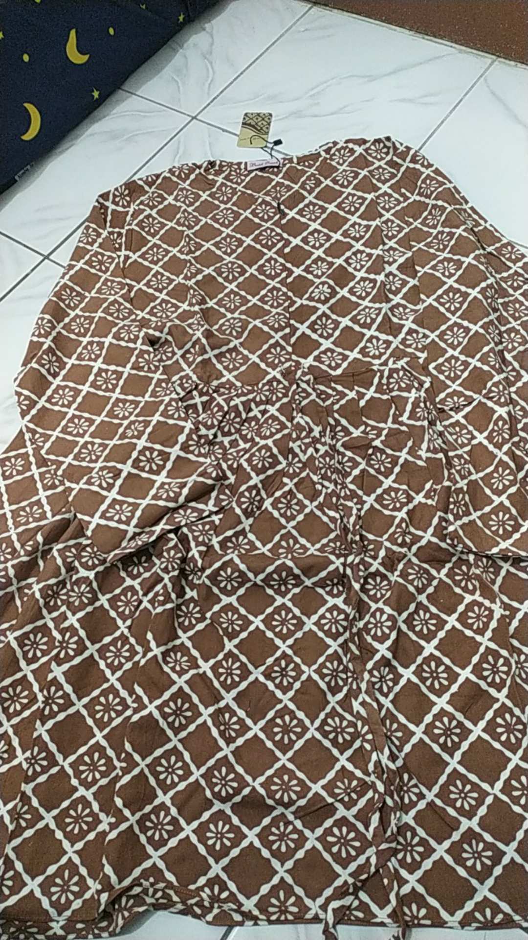 Aira Tunic | Batik Tunik, Batik Pastel, Batik Kekinian, Batik Modis, Batik Modern