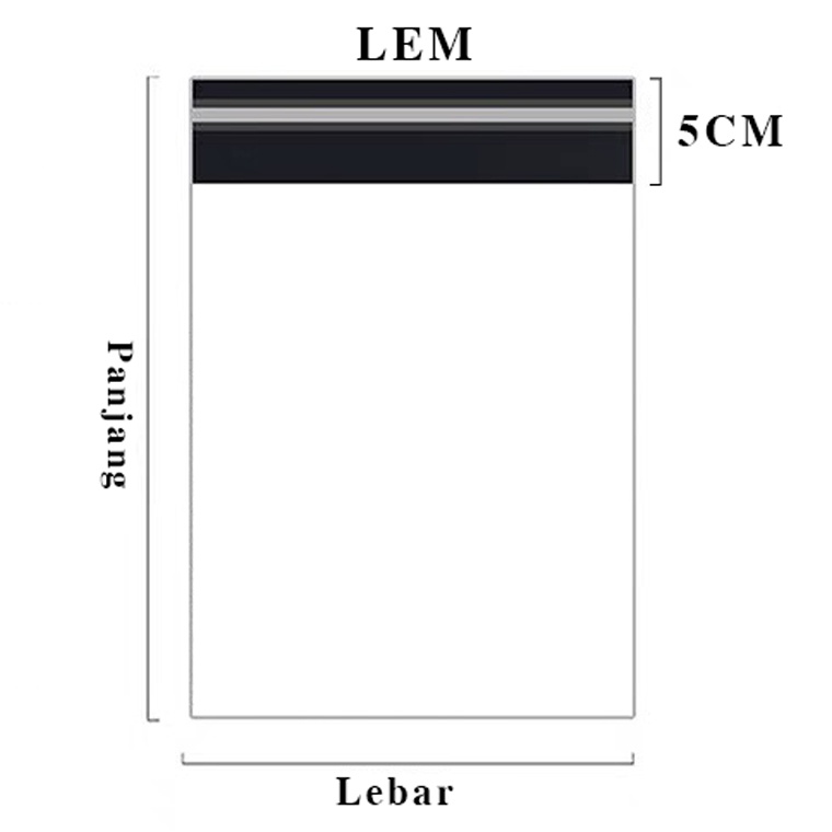 polymailer 40x60 Kantong Plastik Polymailer Amplop Packing Online