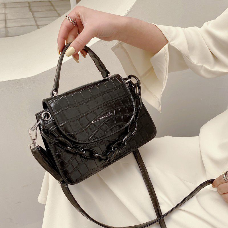 Tas Import Wanita /Sling bag/Tas Selempang Croco Lilac AV