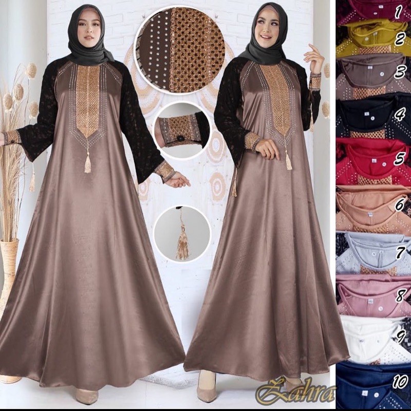 gaun pesta muslim
