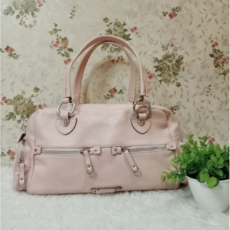 Preloved Tas Shoulder GOBELINI in Light Pink