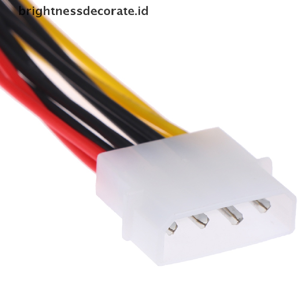 Kabel Adapter Splitter Power Supply 4 Pin Ide 1-to-3 Molex Ide