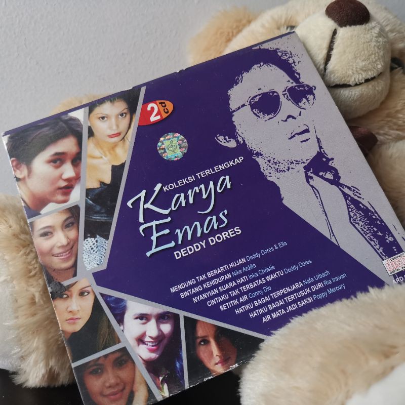 CD KOLEKSI TERLENGKAP KARYA EMAS DEDDY DORES (2 CD)
