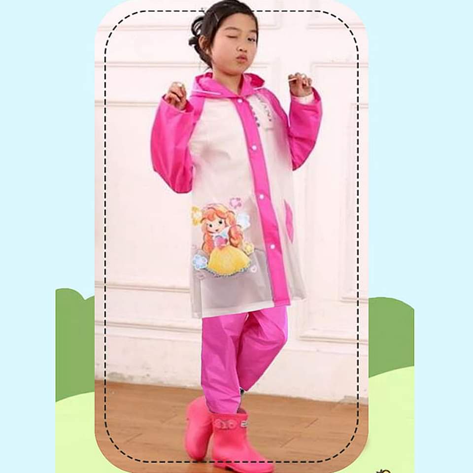 Jas Hujan Anak Premium / Rain Coat