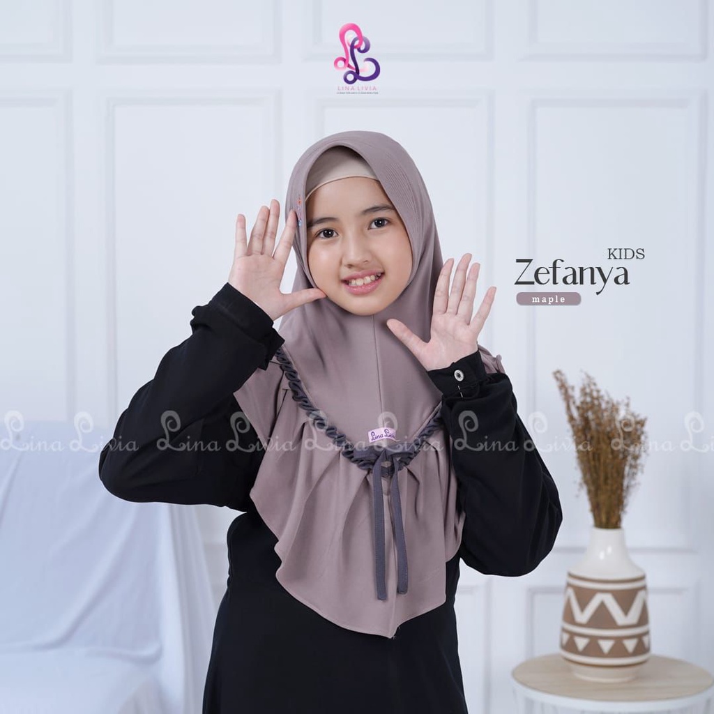 Zefanya Kids by LinaLivia Hijab | Open Member | Reseller | Sub.Agen | Disc.Up25%