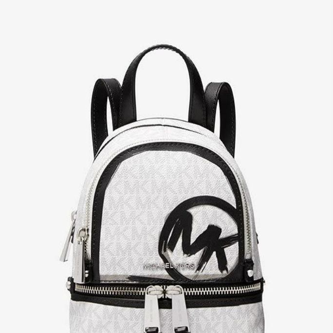 black michael kors mini backpack