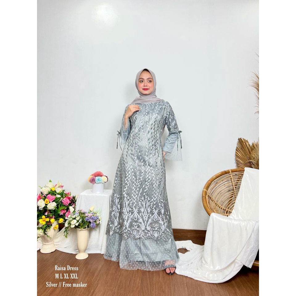 GAMIS TILE RAISA| GAMIS| GAMIS TILE| GAMIS KONDANGAN| GAMIS PESTA| GAMIS PESTA MODERN| GAMIS BRUKAT| KEBAYA| GAMIS KEBAYA| NF