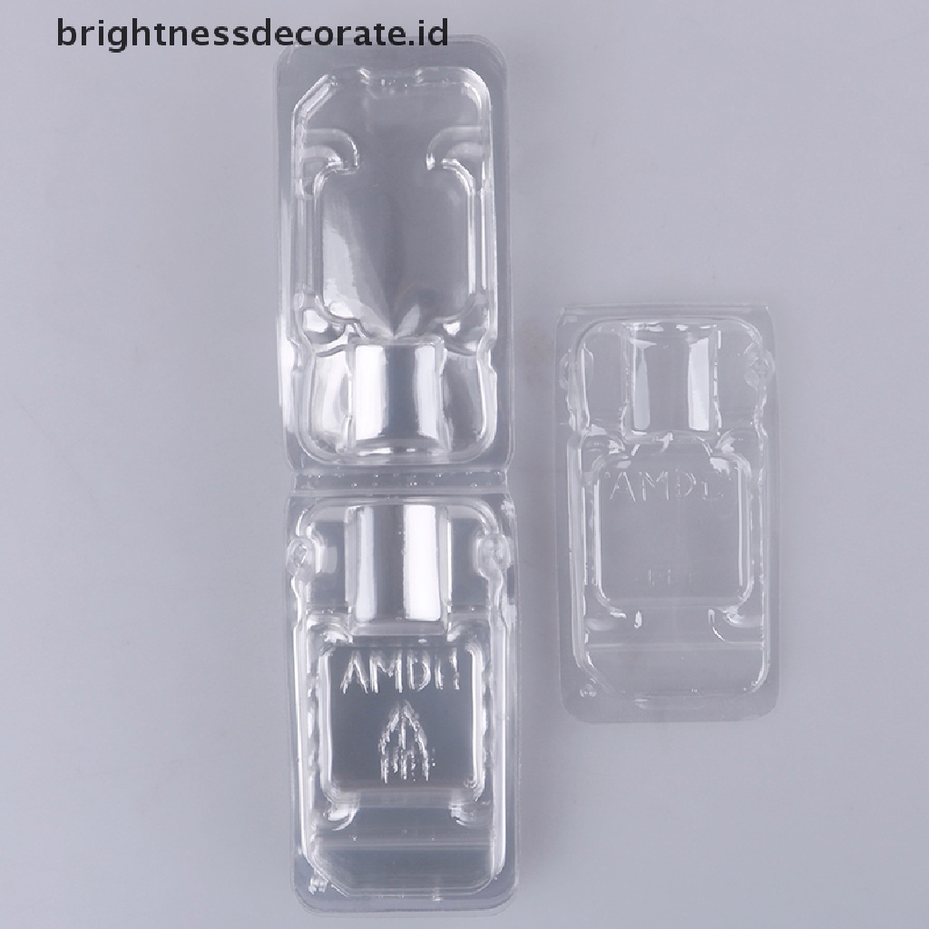 10pcs Kotak Case Holder Pelindung Cpu Untuk Amd 754 939 Am2 Am3 Fm1